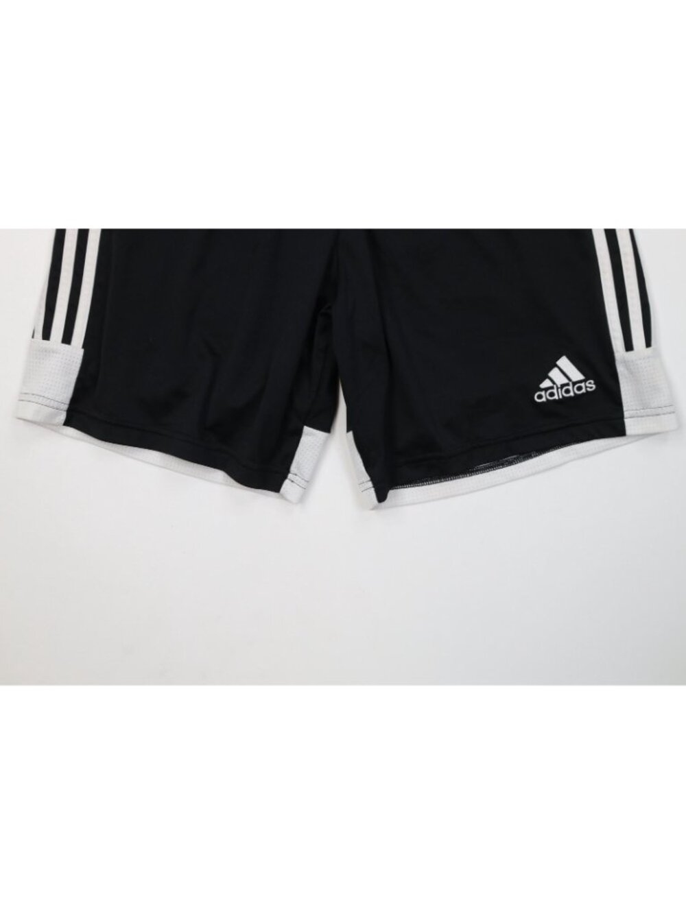 Vintage Y2K Adidas Mens Medium Striped Above Knee Running Jogging Soccer Shorts - Picture 4 of 12